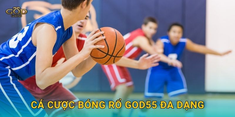 Cá cược bóng rổ God55 đa dạng