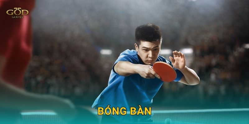 Bóng bàn – Kèo tài xỉu hấp dẫn, tỷ lệ cược cao tại God55